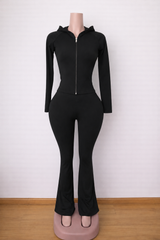 Black set & pink rhinestone logo